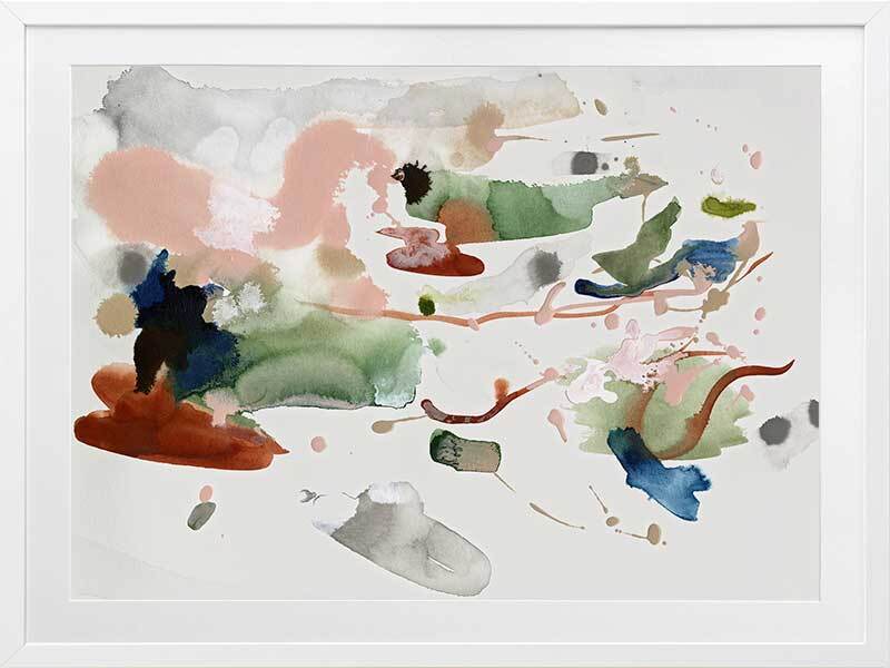 Scatterbrain Framed Art Print