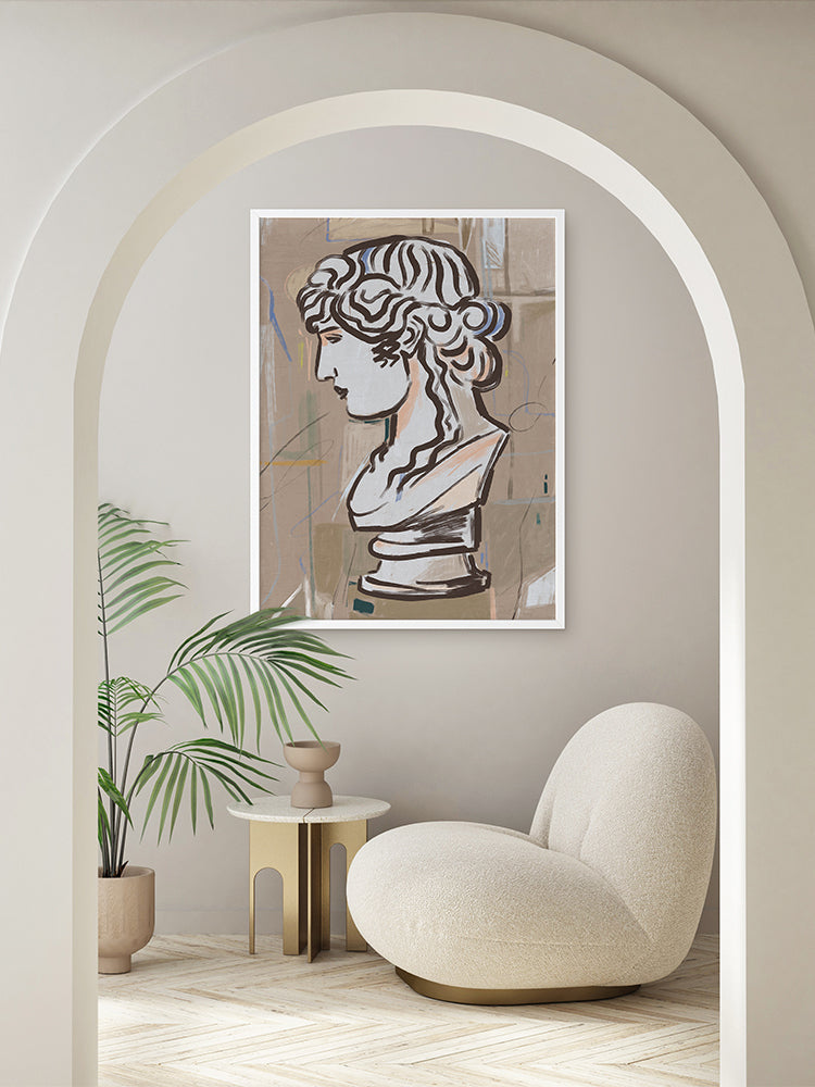 Diana Framed Art Print | Lifestyle