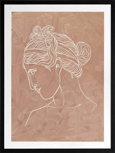 Athena Framed Art Print