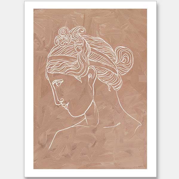 Athena Unframed Art Print