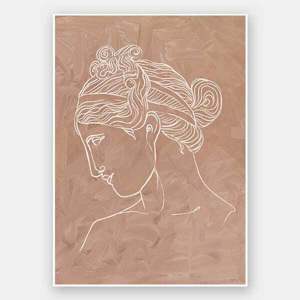 Athena Unframed Art Print