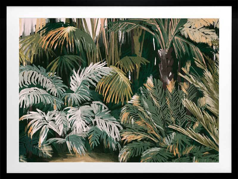 Life's a Jungle Framed Art Print