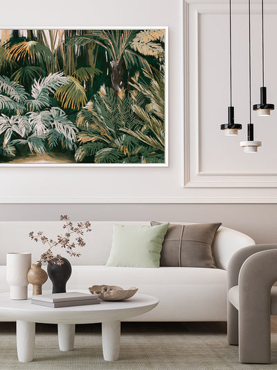 Life's a Jungle Canvas Art Print | Lifestyle