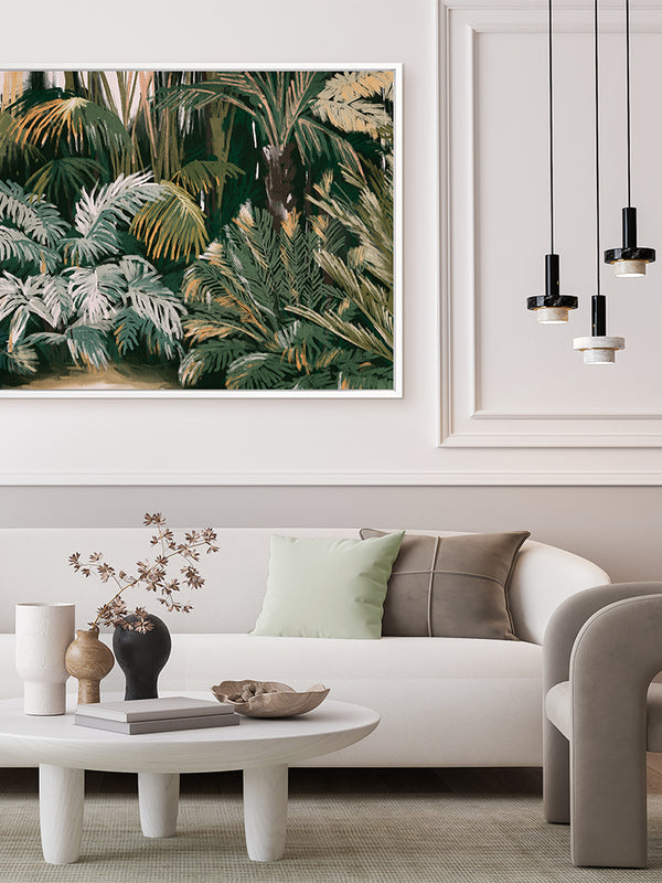 Life's a Jungle Canvas Art Print | Lifestyle