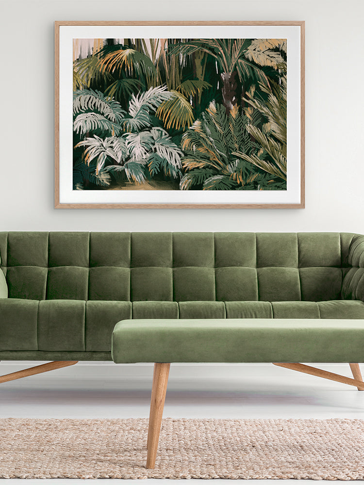 Life's a Jungle Framed Art Print