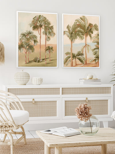 Tropical Sunset I Canvas Art Print | Lifestyle