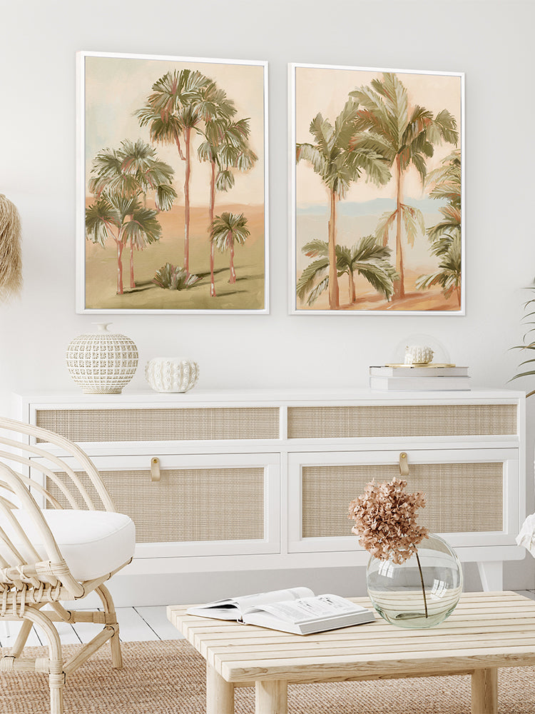 Tropical Sunset I Canvas Art Print | Lifestyle