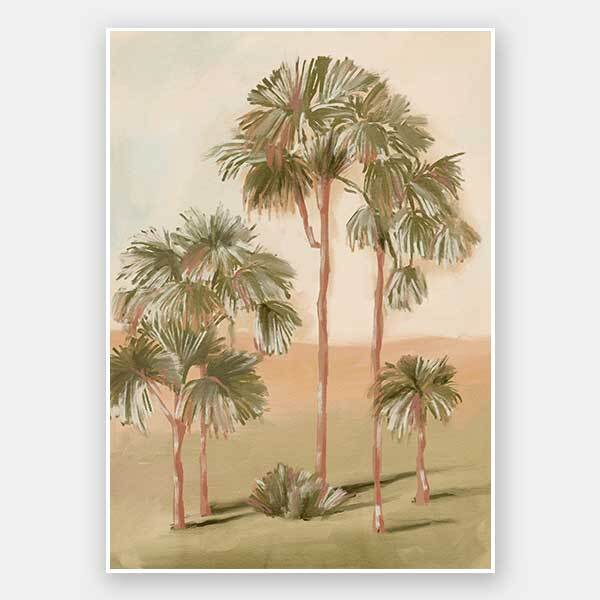 Tropical Sunset II Unframed Art Print