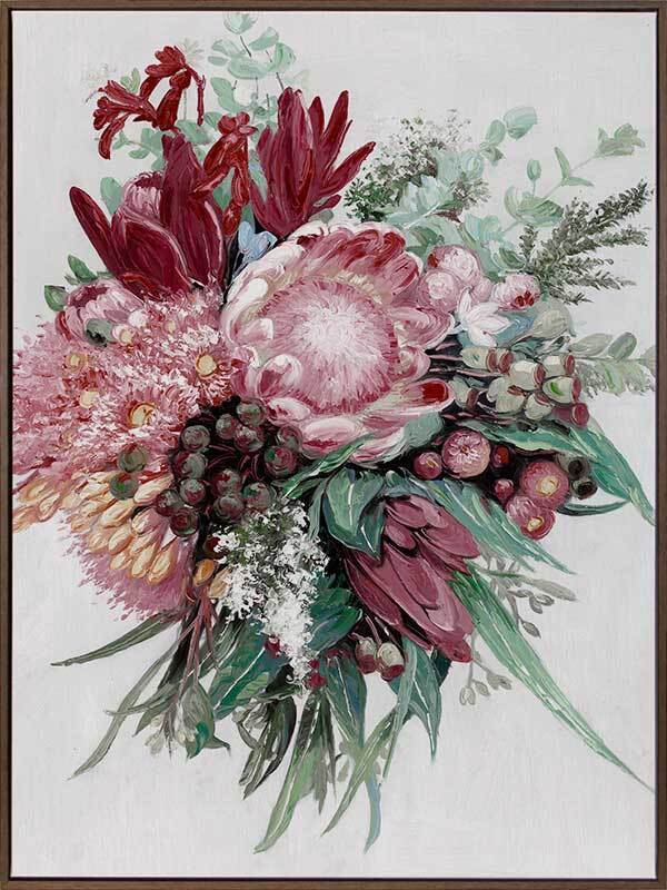 Native Bouquet Canvas Art Print