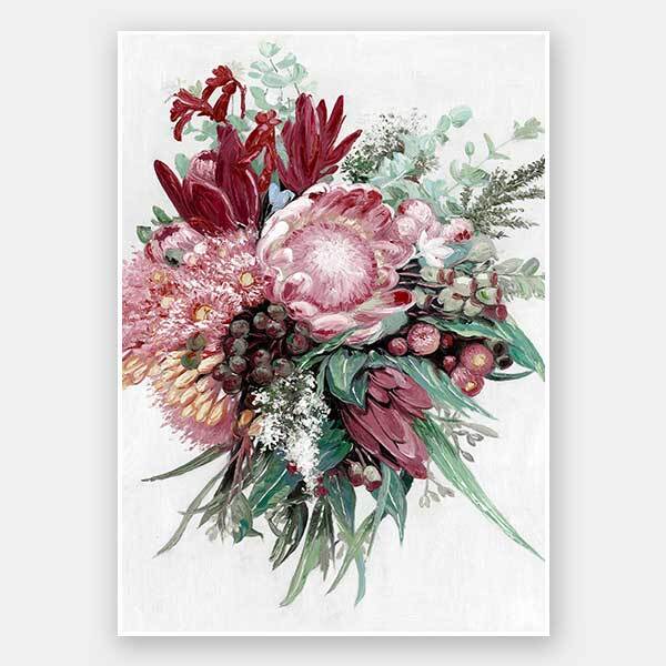 Native Bouquet Unframed Art Print