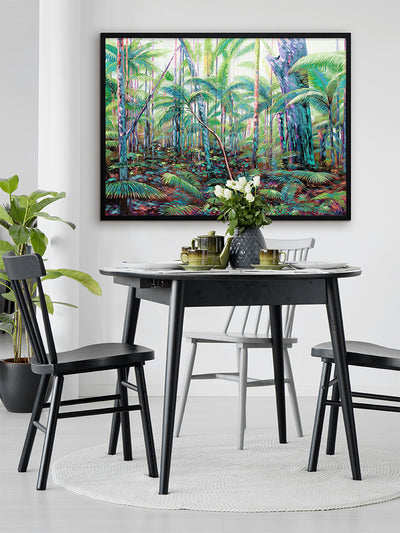 Hinterland Framed Art Print | Lifestyle