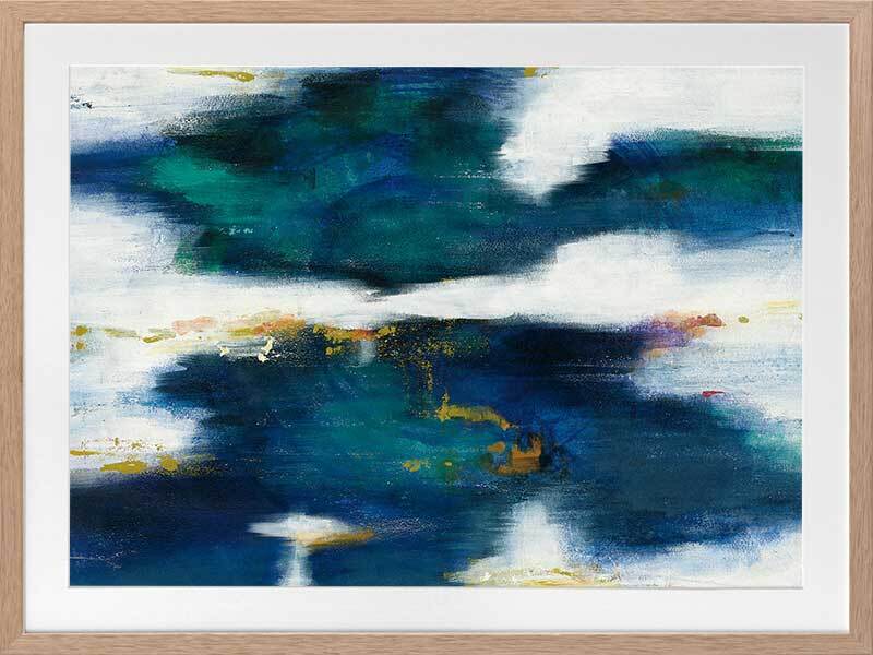 Whirlpool I Framed Art Print