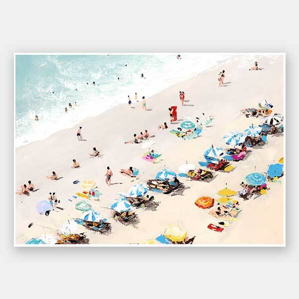 Sunbathers Unframed Art Print