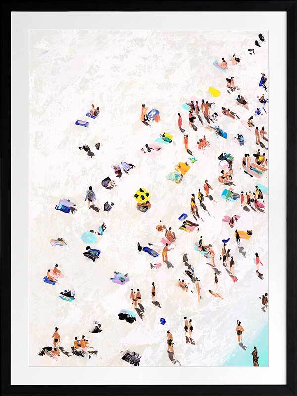 Beach Life Framed Art Print