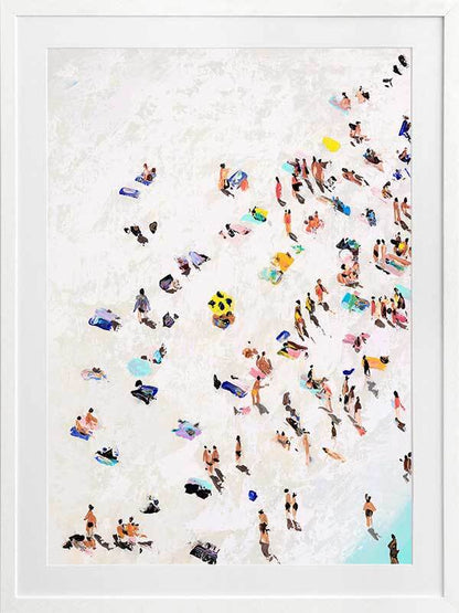 Beach Life Framed Art Print