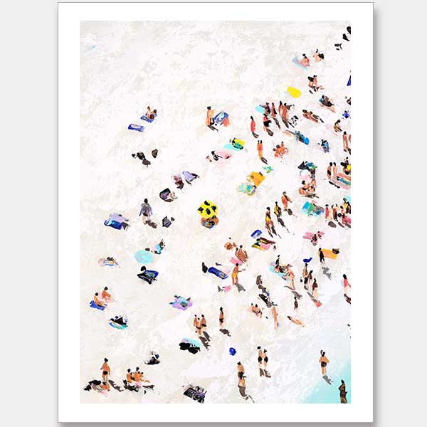 Beach Life Unframed Art Print