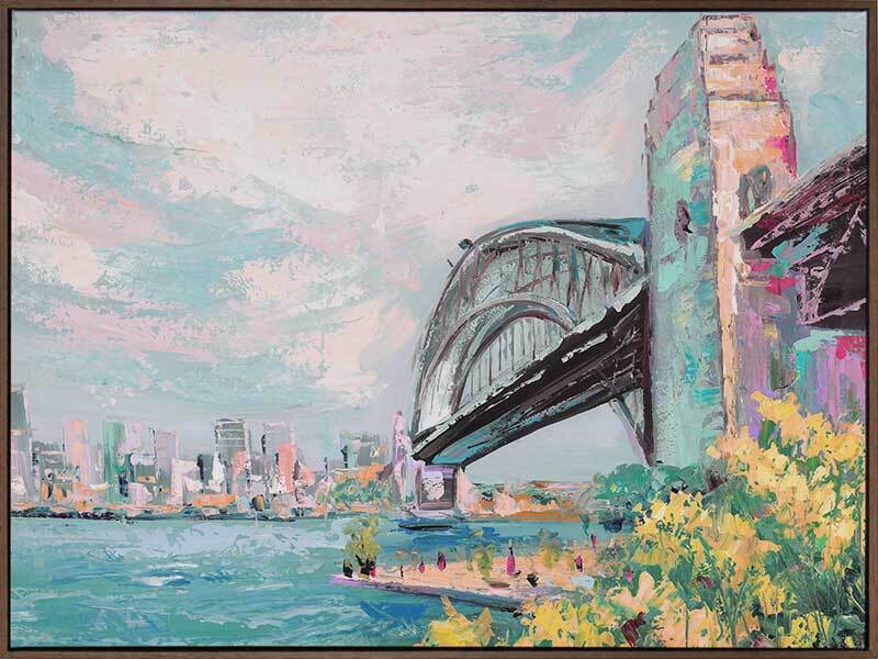 Harbour Bridge Canvas Art Print