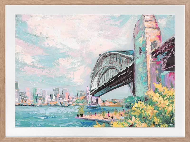 Harbour Bridge Framed Art Print