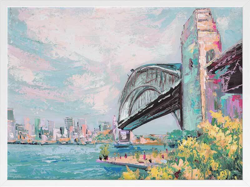 Harbour Bridge Framed Art Print