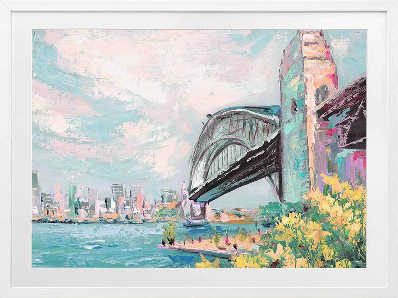 Harbour Bridge Framed Art Print