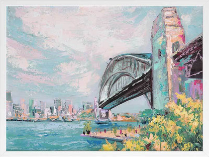 Harbour Bridge Framed Art Print