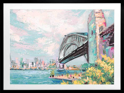 Harbour Bridge Framed Art Print