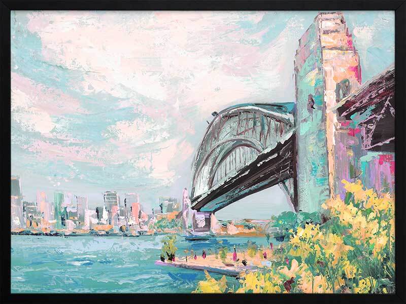 Harbour Bridge Framed Art Print