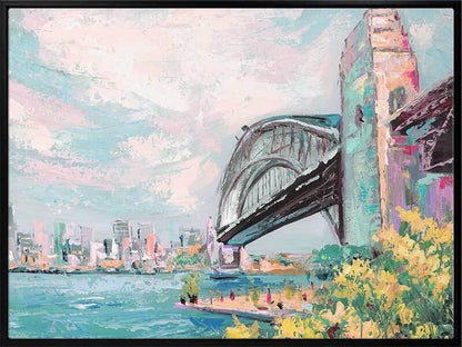 Harbour Bridge Canvas Art Print