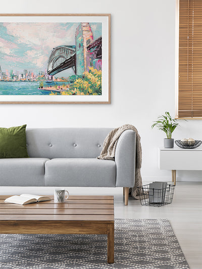 Harbour Bridge Framed Art Print | Lifestyle