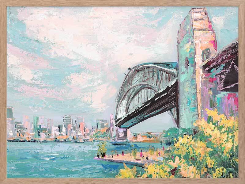 Harbour Bridge Framed Art Print