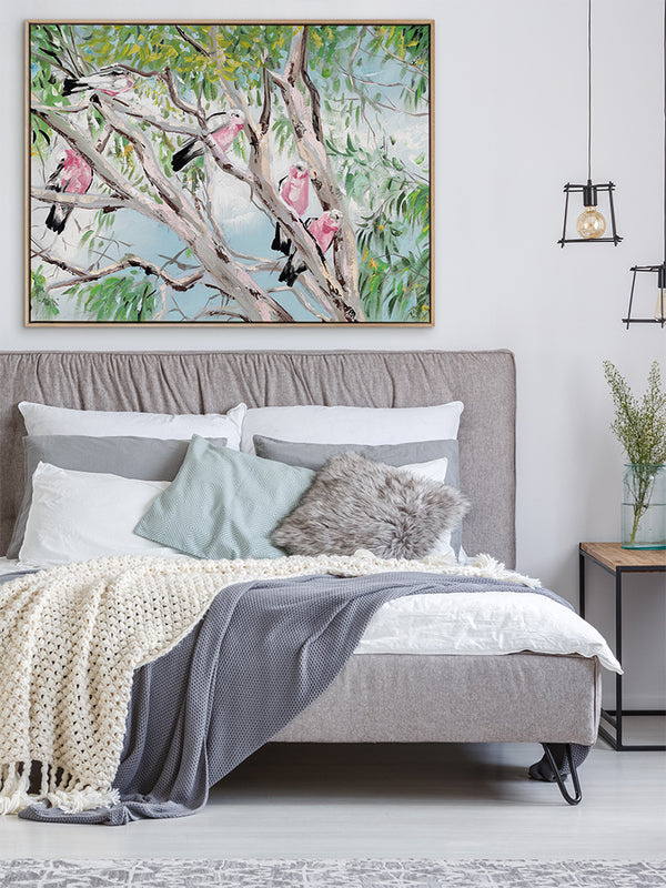 Backyard Buddies Canvas Art Print | Lifestyle