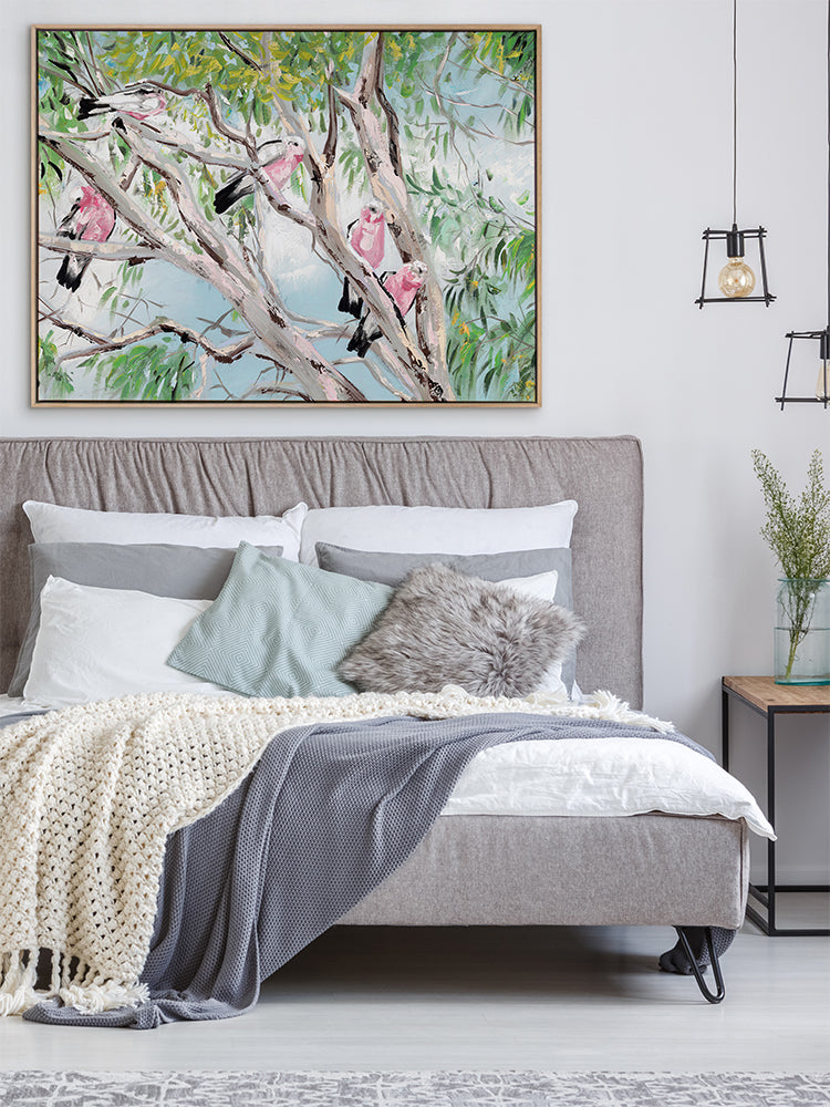 Backyard Buddies Canvas Art Print | Lifestyle