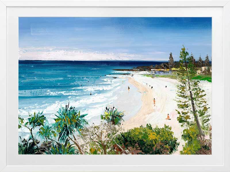 The Bay Framed Art Print