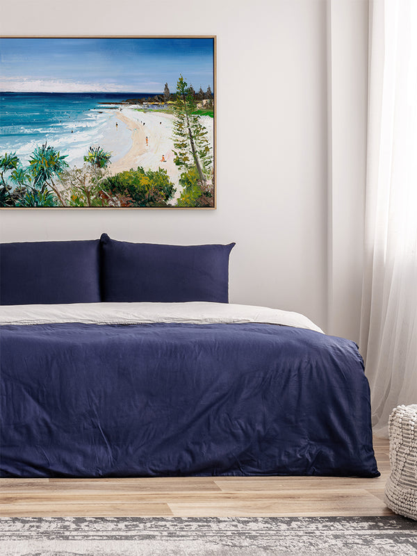 The Bay Canvas Art Print | Lifestyle