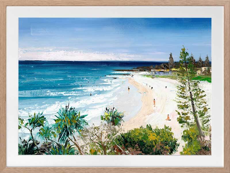 The Bay Framed Art Print