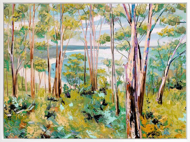 Through the Trees Canvas Art Print