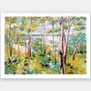 Through the Trees Unframed Art Print