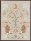 Tapestry Tigress Canvas Art Print