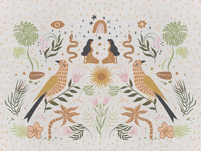 Songbird Salutations Canvas Art Print