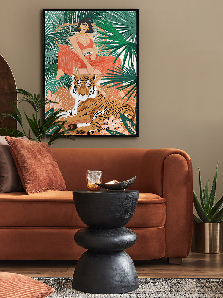 Easy Tiger Canvas Art Print | Lifestyle