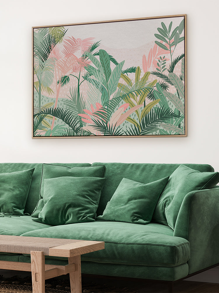 Tropical Mojito Canvas Art Print