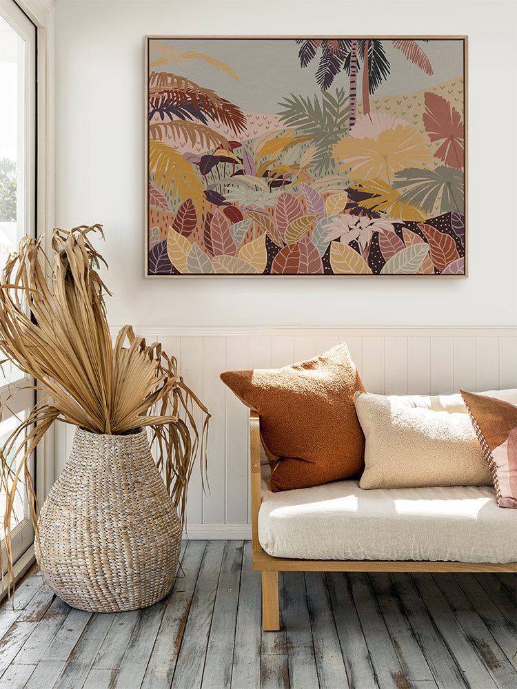 Autumn on the Island Canvas Art Print | Lifestyle