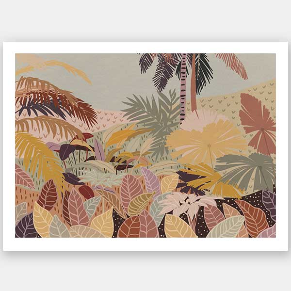 Autumn on the Island Unframed Art Print