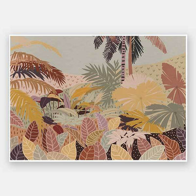 Autumn on the Island Unframed Art Print