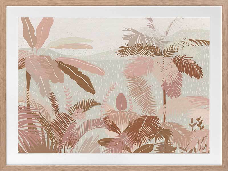 Nude Tropics Framed Art Print