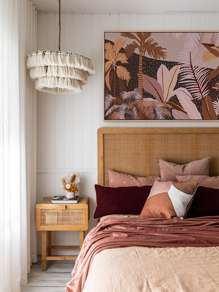 Dark Tropics Canvas Art Print | Lifestyle