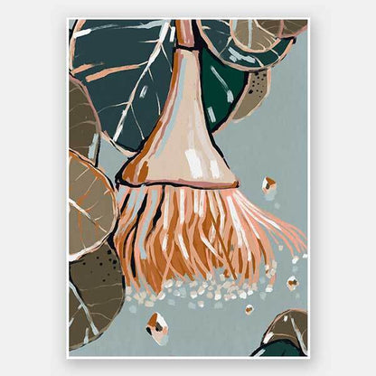 Dusty Flowering Gum I Unframed Art Print