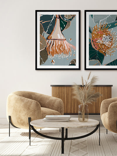 Dusty Flowering Gum II Framed Art Print | Lifestyle