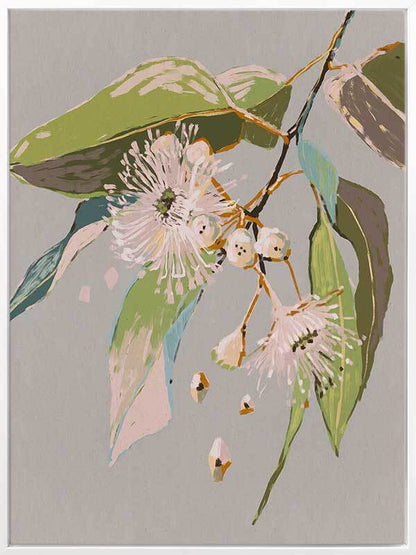 Neutral Flowering Gum II Canvas Art Print