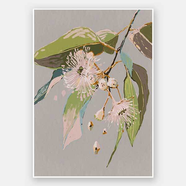 Neutral Flowering Gum II Unframed Art Print